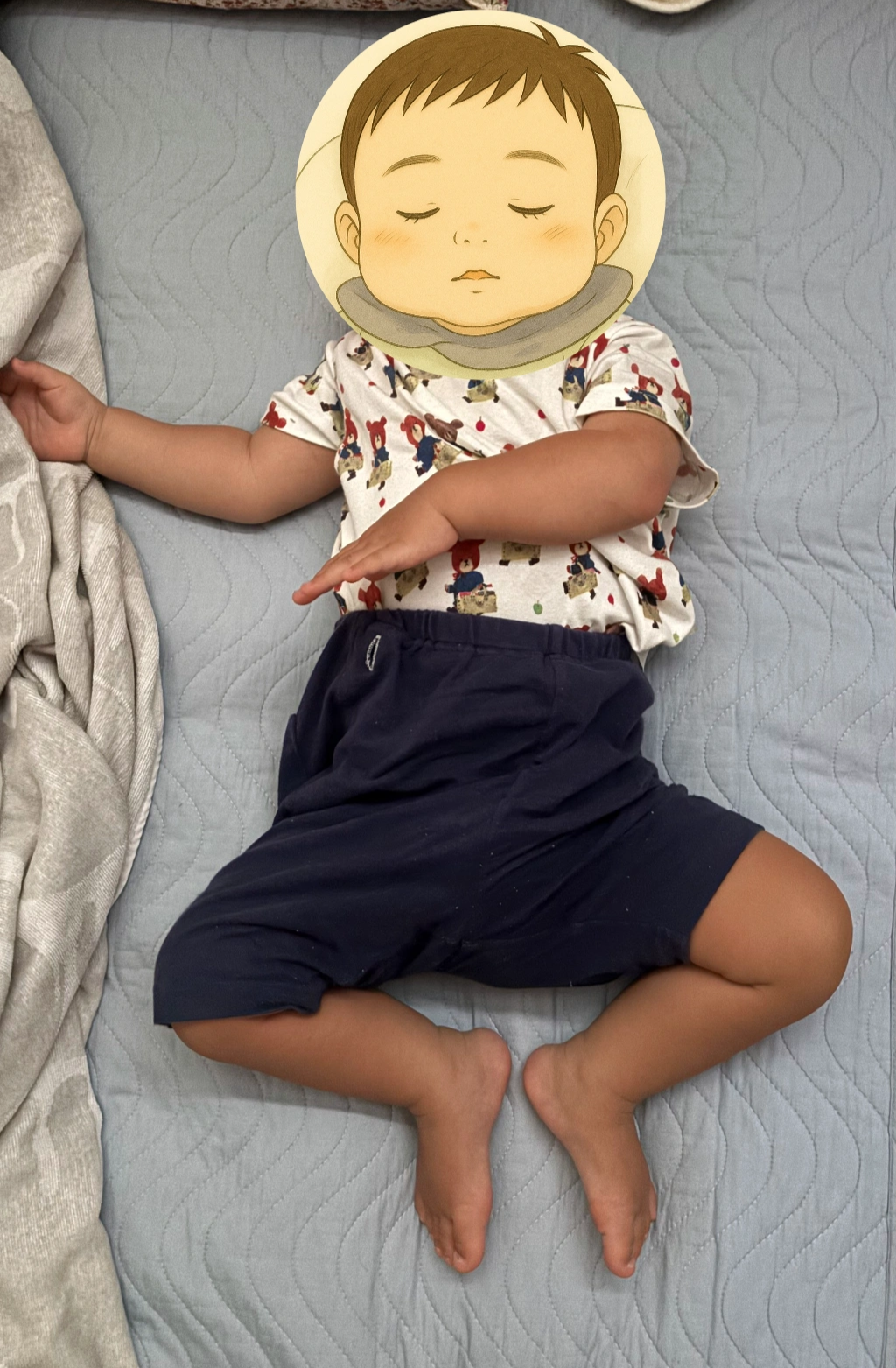ちゃ太郎の寝ている写真