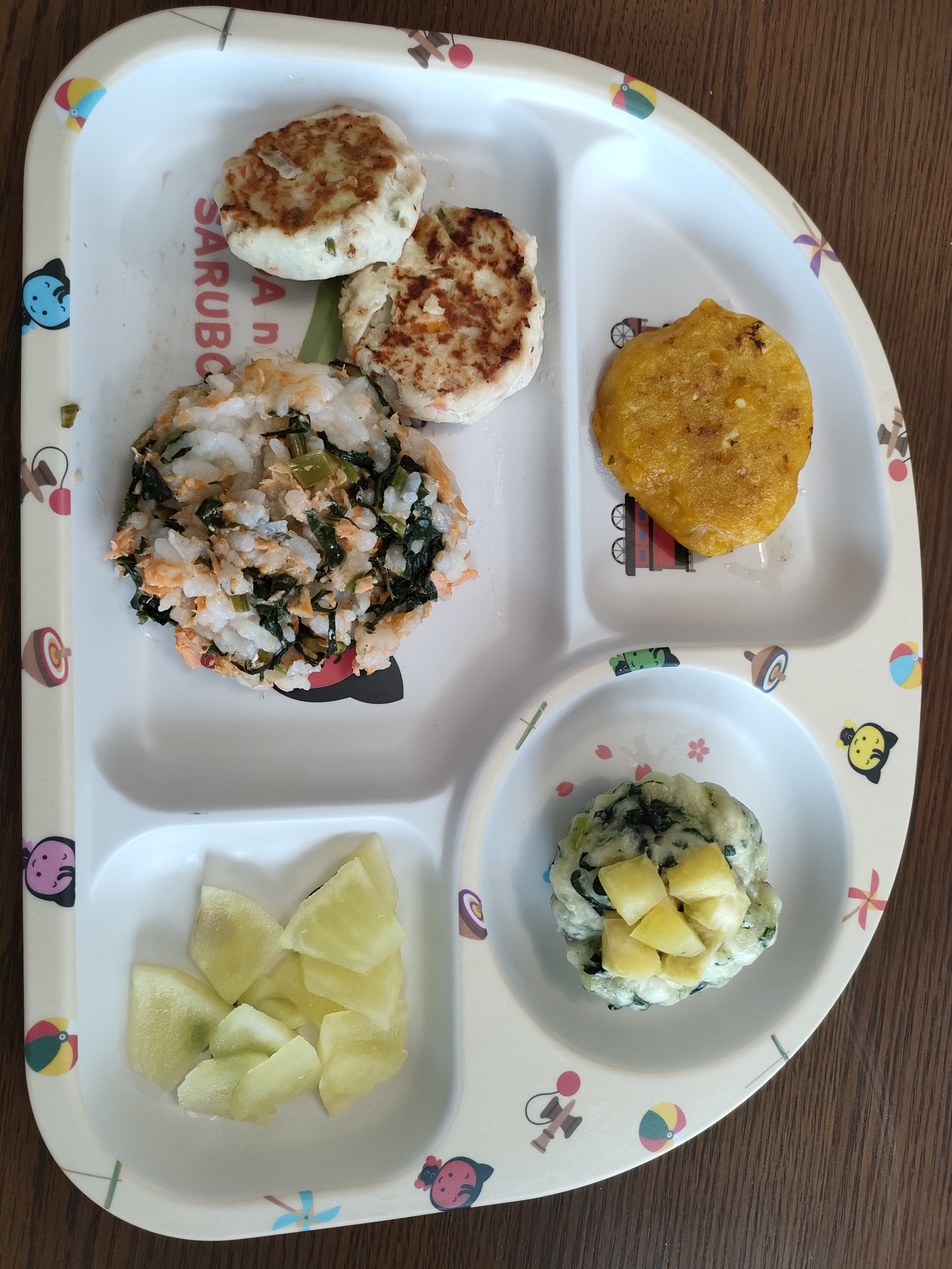 誕生日プレート(昼ご飯)