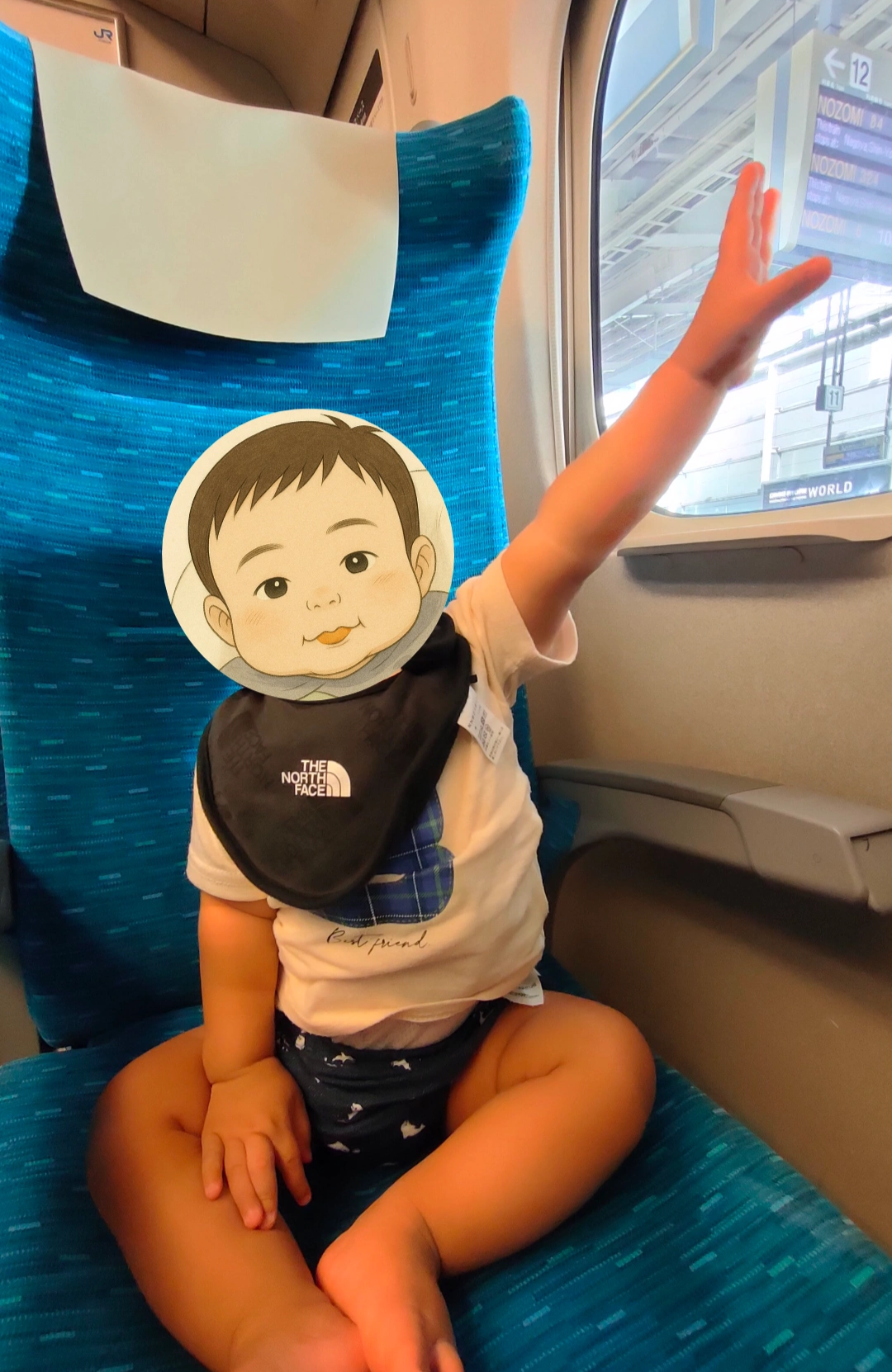 【東京旅行】1歳児、新幹線デビュー🚅