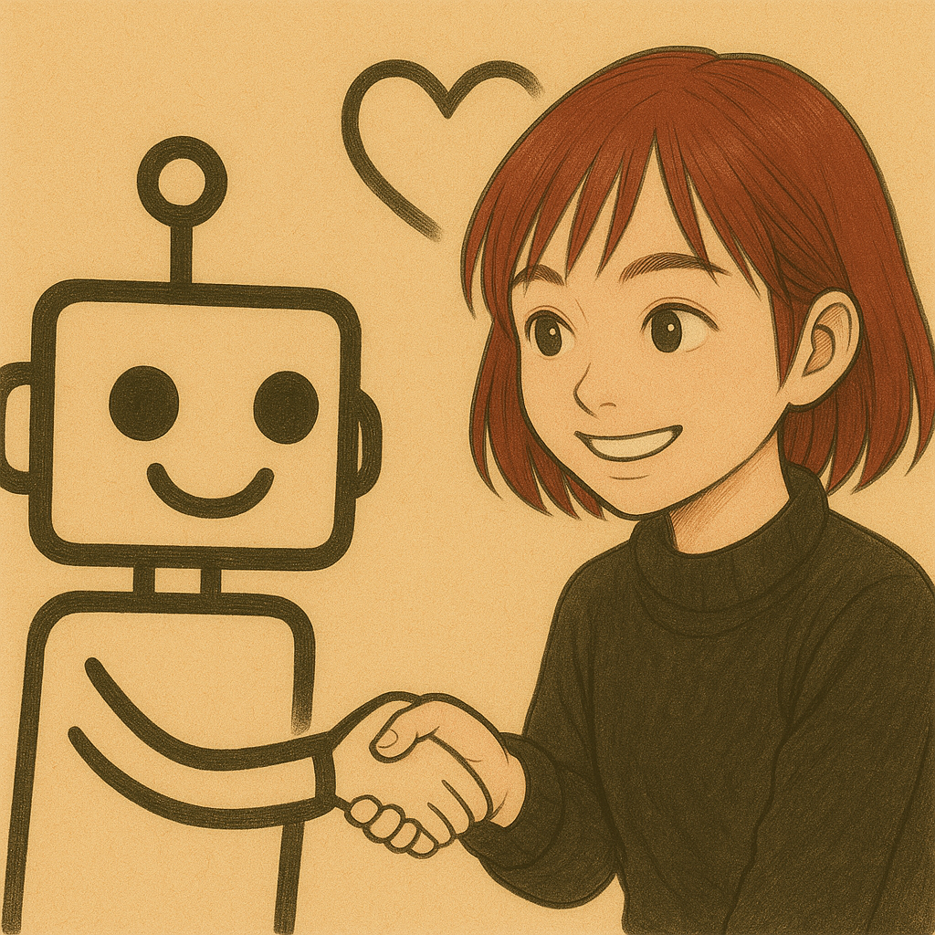 ぢぴ氏とパパ氏が仲良くしている